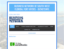 Tablet Screenshot of biznetswfl.org